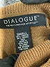 Dialogue Brown Turtleneck Sweater Size S - photo 6