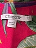 Chico's Tropical Multi Color Red 3/4 Sleeve Blouse Size Sm (0.5) - photo 7