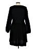 Zara Solid Black Casual Dress Size L - photo 2