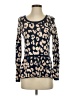 Moth Animal Print Brown Pullover Sweater Size S - photo 1
