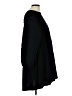Zara Solid Black Casual Dress Size L - photo 4