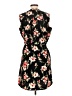 Originality 100% Polyester Floral Black Casual Dress Size L - photo 2
