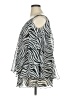Hot In Hollywood 100% Polyester Silver 3/4 Sleeve Blouse Size XL - photo 5