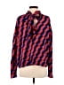Y.A.S 100% Polyester Color Block Red Long Sleeve Blouse Size S - photo 2