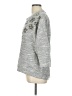 Lucky Lotus Gray Pullover Sweater Size L - photo 5