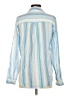 Lucky Brand Stripes Blue Long Sleeve Button-Down Shirt Size S - photo 2