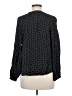 J.Crew 100% Viscose Polka Dots Black Long Sleeve Blouse Size M - photo 2