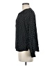 J.Crew 100% Viscose Polka Dots Black Long Sleeve Blouse Size M - photo 5