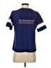 Nike 100% Polyester Blue Short Sleeve Top Size S - photo 2