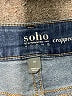 Soho Solid Blue Jeans Size 18 - photo 4