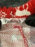 Ekouaer 100% Polyester Print Red Casual Pants Size L - photo 7