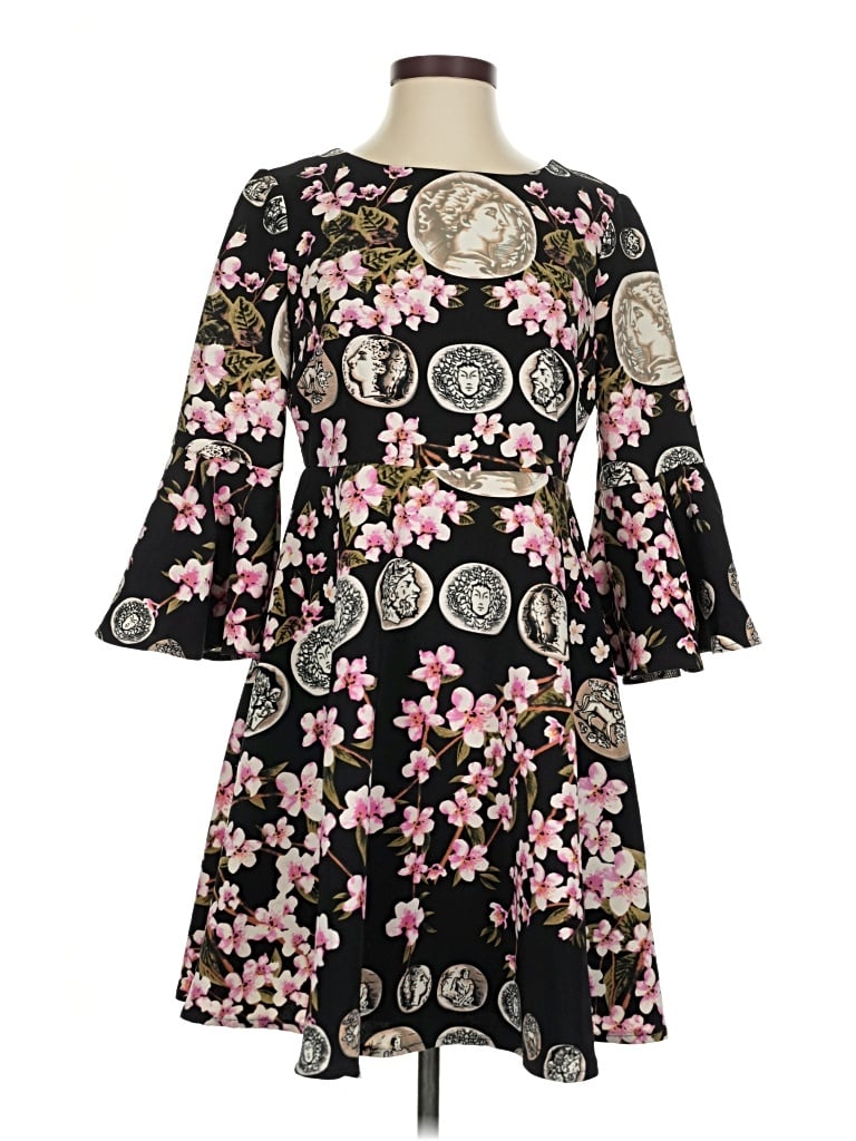 Pre-owned Aryeh Cocktail Dress In Black