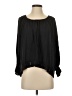 Mustard Seed 100% Polyester Black Long Sleeve Blouse Size S - photo 1