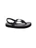 Unbranded Black Flip Flops Size 5 - 6 Kids - photo 1