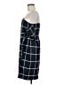 JOA Plaid Blue Casual Dress Size L - photo 5