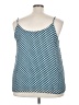 Nordstrom Rack 100% Polyester Blue Tank Top Size 3X - photo 2