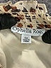 Ophelia Roe 100% Polyester Floral Ivory Long Sleeve Blouse Size 1X - photo 7