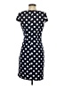 Eliza J Polka Dots Blue Casual Dress Size 4 - photo 2