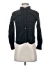 Rails 100% Rayon Argyle Black Long Sleeve Blouse Size XS - photo 1