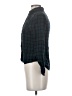 Rails 100% Rayon Argyle Black Long Sleeve Blouse Size XS - photo 5