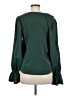 Aqua 100% Polyester Green Long Sleeve Blouse Size M - photo 2