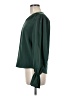 Aqua 100% Polyester Green Long Sleeve Blouse Size M - photo 5