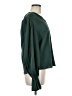 Aqua 100% Polyester Green Long Sleeve Blouse Size M - photo 4