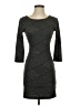 JACK Argyle Gray Casual Dress Size 2 - photo 1