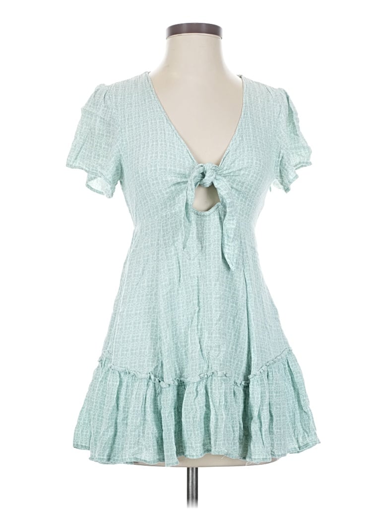 Pre-owned Cotton Candy La Casual Dress In Blue