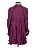 GiGio 100% Rayon Purple Long Sleeve Blouse Size S - photo 2