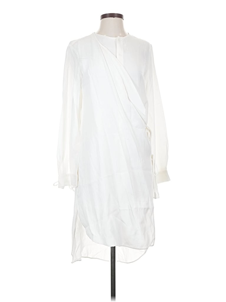 Pre-owned Mango Casual Dress In White