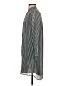 MICHAEL Michael Kors 100% Polyester Stripes Gray Casual Dress Size XS - photo 5
