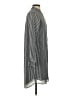 MICHAEL Michael Kors 100% Polyester Stripes Gray Casual Dress Size XS - photo 4