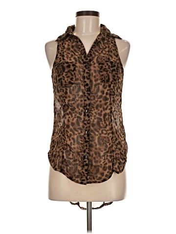 Fashion Web Sleeveless Blouse (view 1)