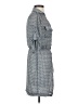 Maurices 100% Polyester Tweed Gray Casual Dress Size XS - photo 4