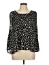 BB Dakota Black Long Sleeve Blouse Size L - photo 1