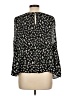 BB Dakota Black Long Sleeve Blouse Size L - photo 2