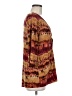 Only Nine Brown 3/4 Sleeve Blouse Size M (estimated) - photo 4