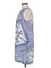 H&M 100% Polyester Paisley Blue Casual Dress Size 8 - photo 5