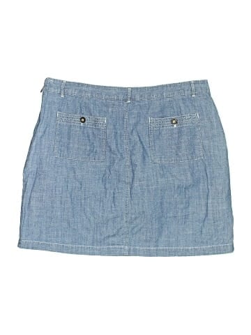 Dockers Denim Skirt (view 2)