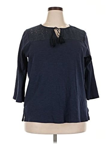 Weekend Suzanne Betro 3/4 Sleeve Top (view 1)