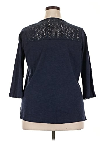 Weekend Suzanne Betro 3/4 Sleeve Top (view 2)
