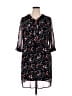 Woman Within 100% Polyester Black Casual Dress Size 14W - photo 1
