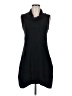 MCPLANET Solid Black Casual Dress Size 6 - photo 1