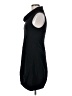 MCPLANET Solid Black Casual Dress Size 6 - photo 5
