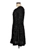 Miss Selfridge Stars Black Cocktail Dress Size 10 - photo 5