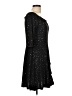 Miss Selfridge Stars Black Cocktail Dress Size 10 - photo 4