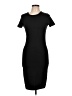 Cotton On Solid Black Casual Dress Size L - photo 1