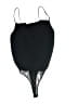 ASTR The Label 100% Polyester Solid Black Swimsuit Bottoms Size L - photo 1