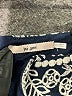 Mi ami 100% Polyester Paisley Blue Casual Skirt Size XS - photo 4